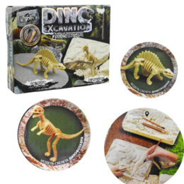 Набір для проведення розкопок 6+DINO EXCAVATION 05 2скелета Діметродон+Ділофозавр